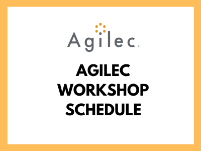 Agilec Workshop Schedule