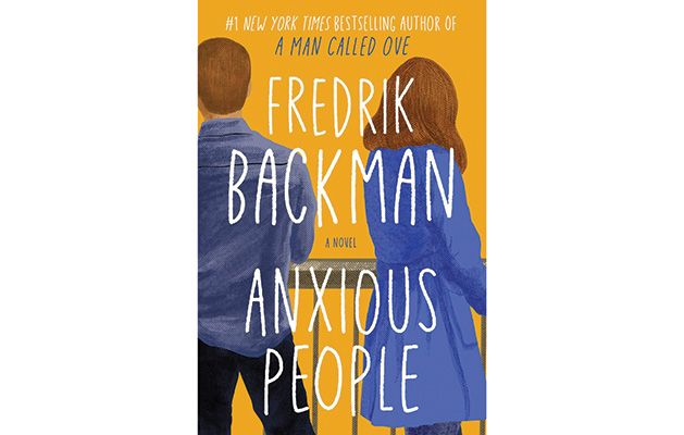 Cover of book Anxious People by Fredrik Backman.
