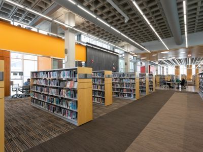 Teen area at Central Library
