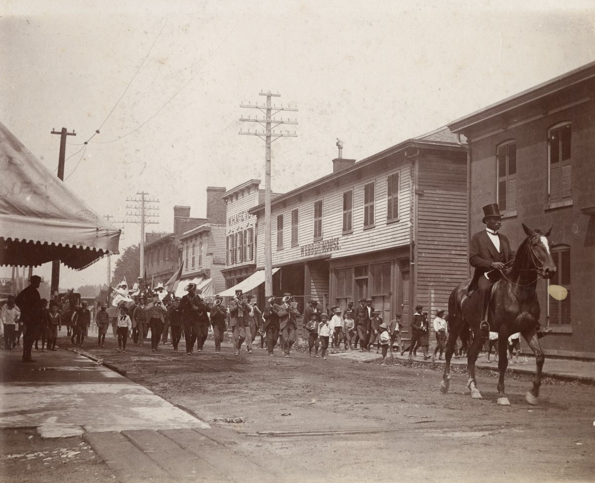 Emancipation Day Parade, Amherstburg, ON 1894
